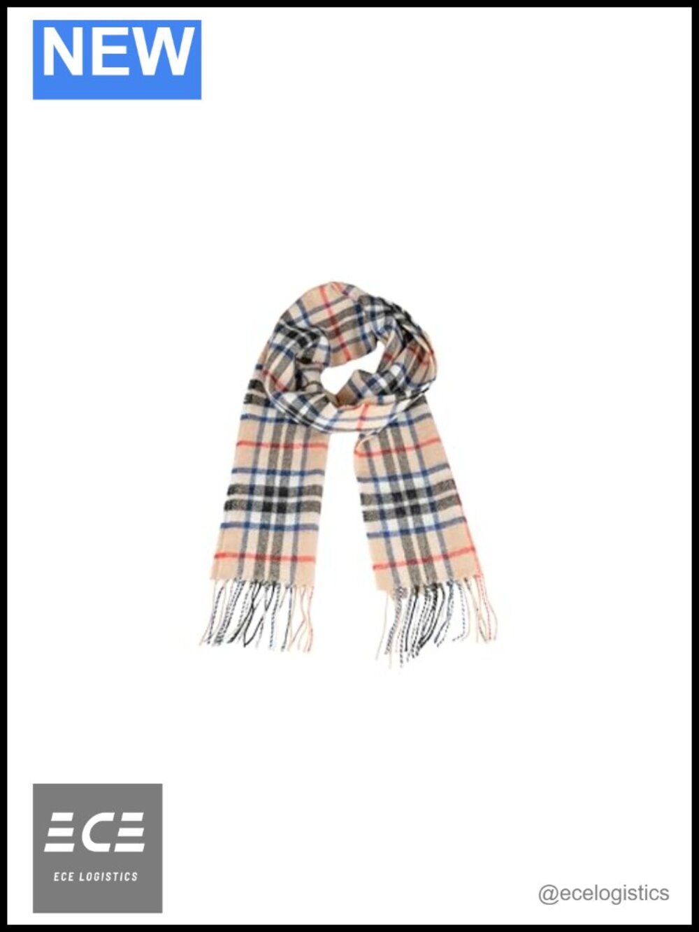 100% Lambswool Tartan Plaid Scottish Scarf Made in Scotland Winter Wrap
